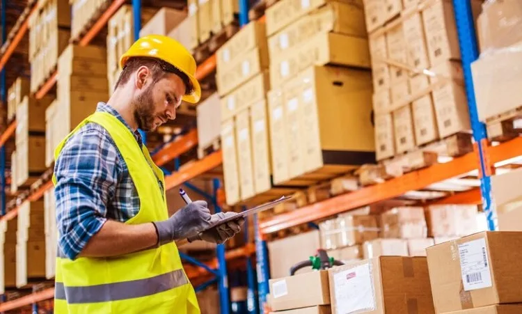 worker in warehouse